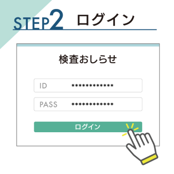 管理画面へのIDとパスワードが発行されます